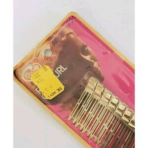 1973 New Goody Pin Curl Hair Styling Clip Pkg 19ct Rust Resistant NOS Sealed Vtg